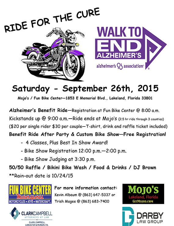 Ride For A Cure-Flyer