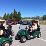 Attorney in the golf cart